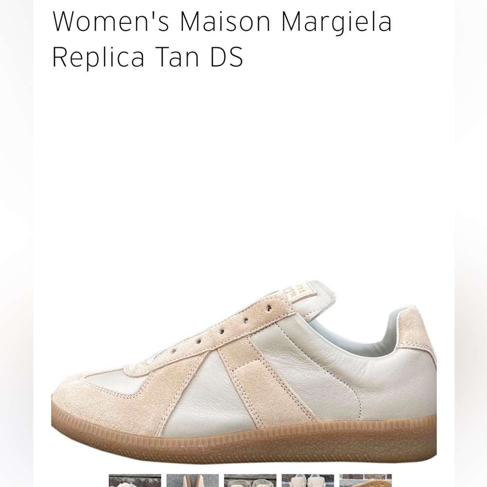 Maison Margiela Lace-up Sneakers Size 7